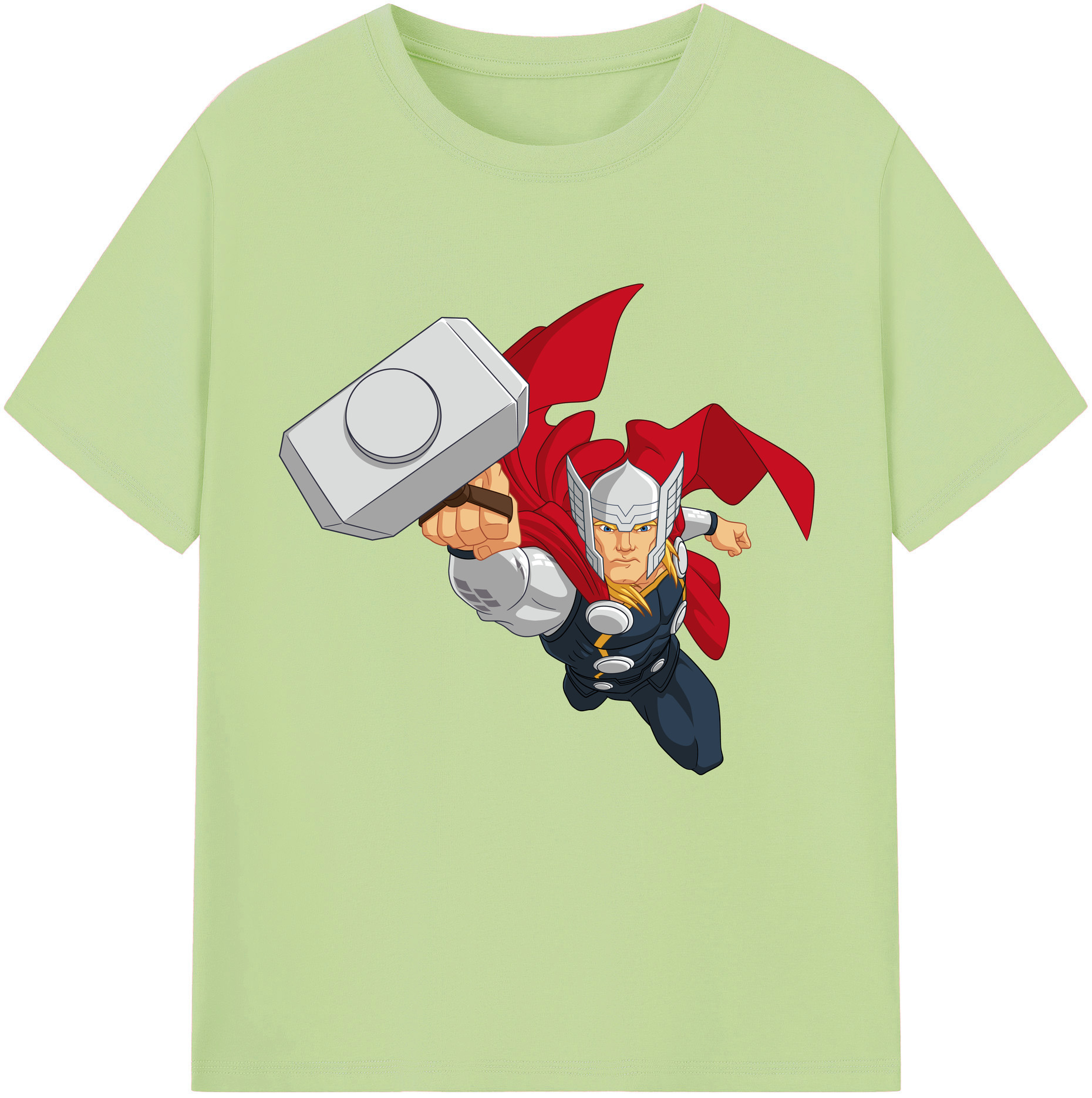 （画像用） アベンジャーズ The Avengers 綿100％半袖Tシャツ（フロントプリント）